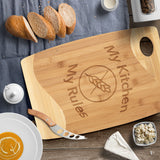 My Kitchen My Rules Cutting Board (Three Size Options)